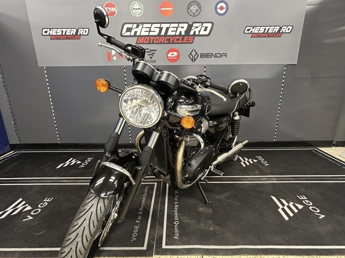 Used Triumph BONNEVILLE T100 STEALTH EDITION 2024 for sale - 78393805: Photo 3