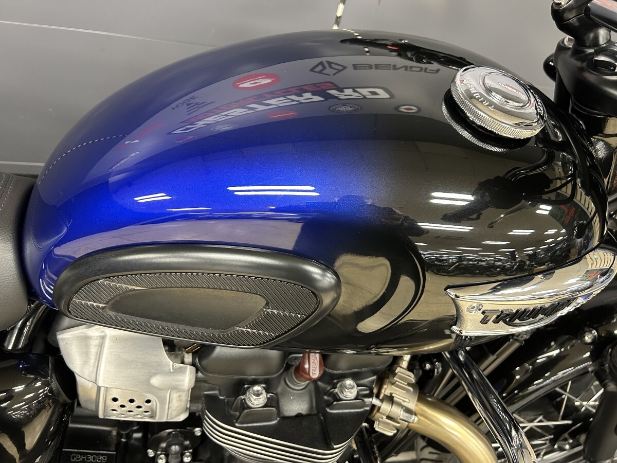 Used Triumph BONNEVILLE T100 STEALTH EDITION 2024 for sale - 78393805: Photo 5