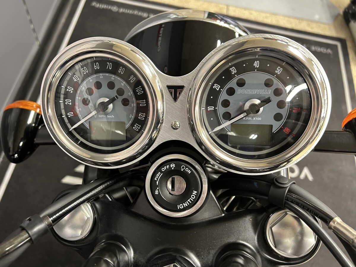 Used Triumph BONNEVILLE T100 STEALTH EDITION 2024 for sale - 78393805: Photo 6