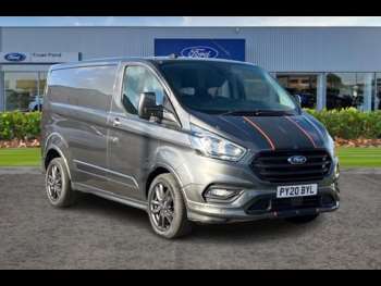 Ford, Transit Custom 2022 300 Limited L2 LWB FWD 2.0 EcoBlue 130ps High Roof, AIR CON, CRUISE CONTROL 0-Door