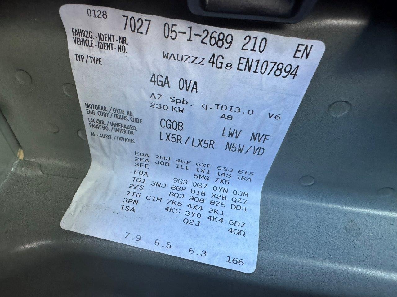 Used Audi A7 2014 for sale - 77545476: Photo 47