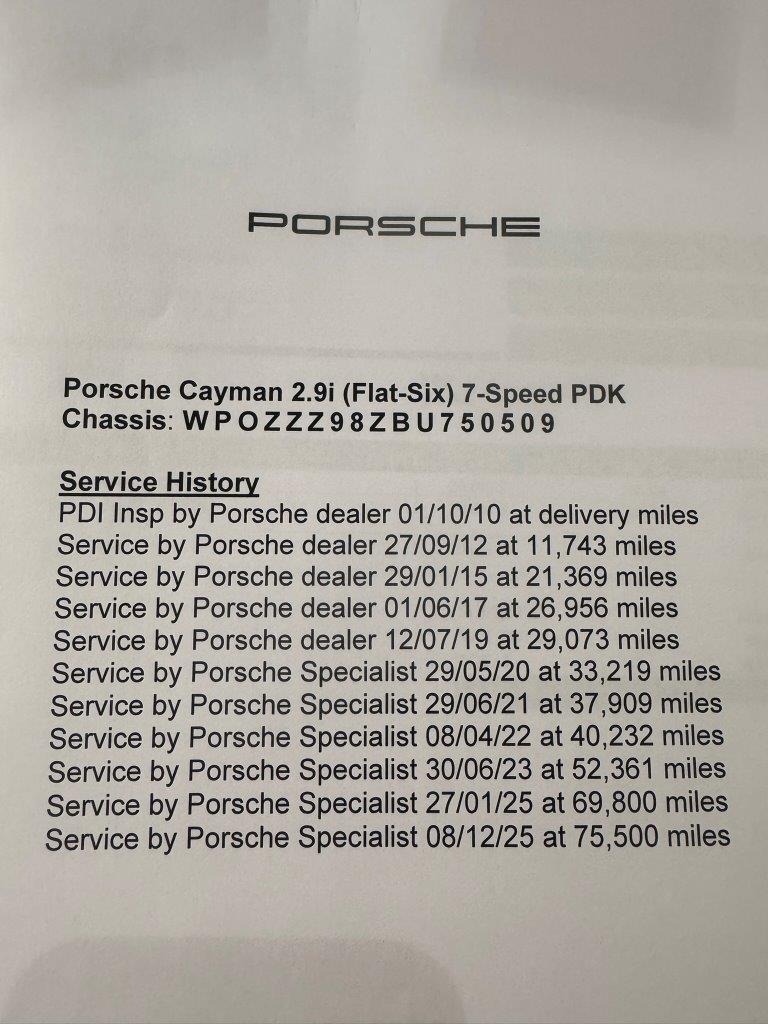 Used Porsche Cayman 2010 for sale - 76862835: Photo 9