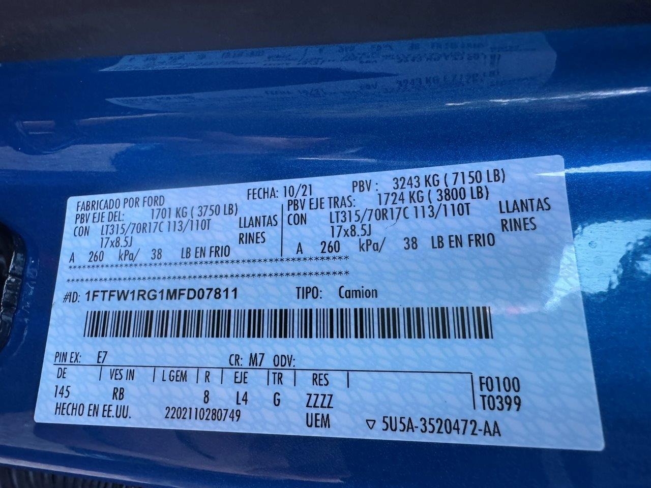 Used Ford F150 2026 for sale - 77476453: Photo 43