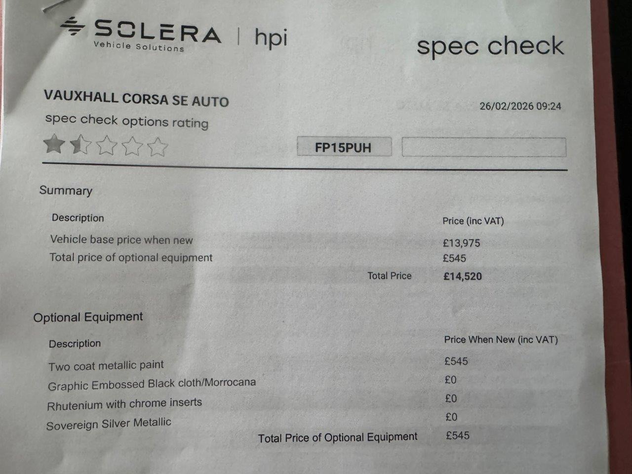 Used Vauxhall Corsa 2015 for sale - 77708522: Photo 72