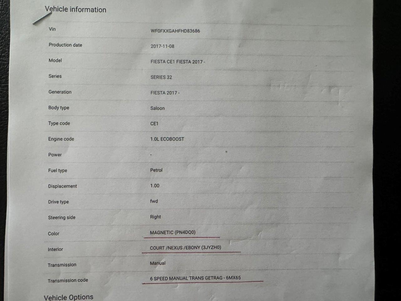 Used Ford Fiesta 2017 for sale - 77708269: Photo 70