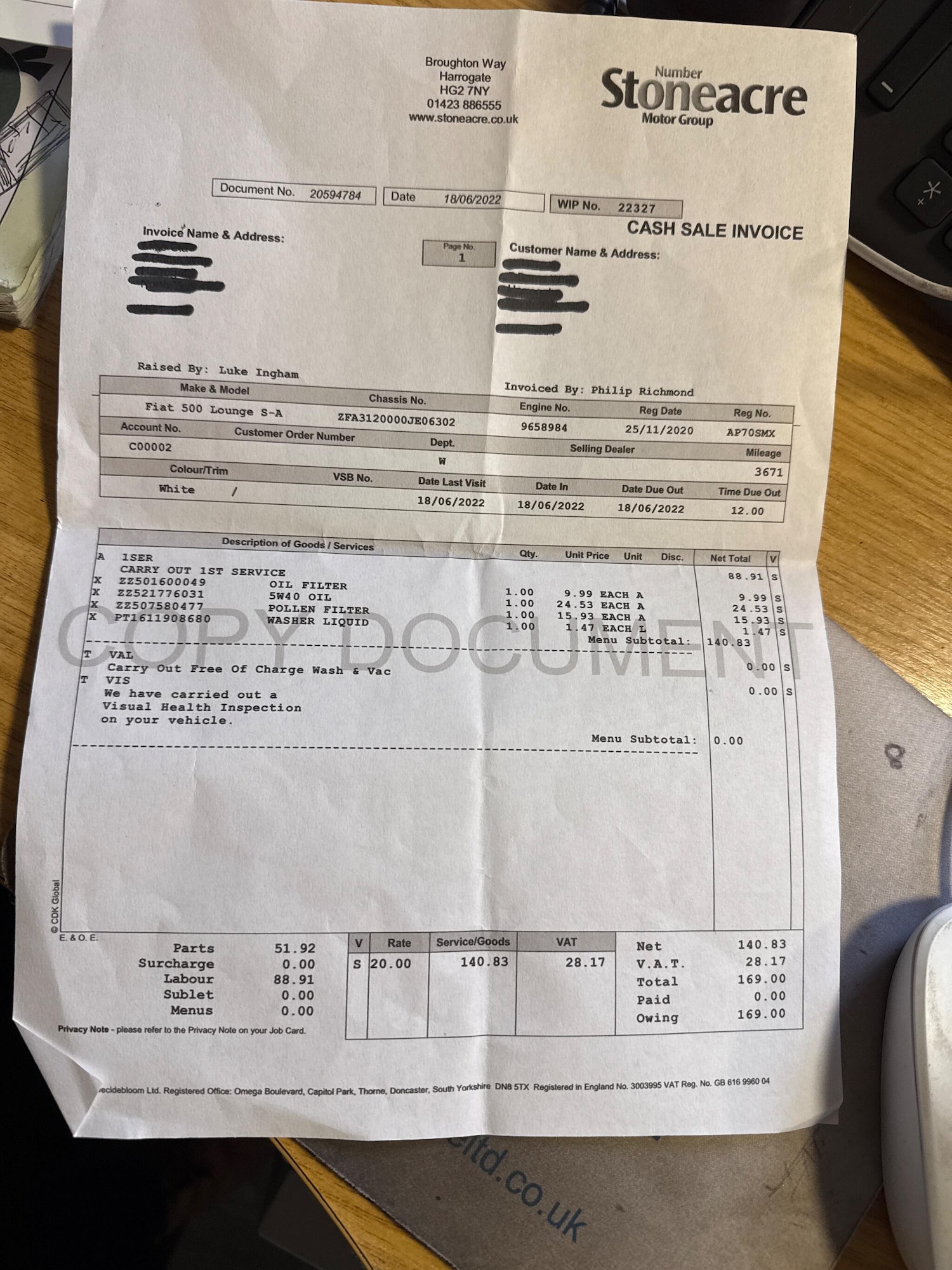 Used Fiat 500 2020 for sale - 76824937: Photo 33