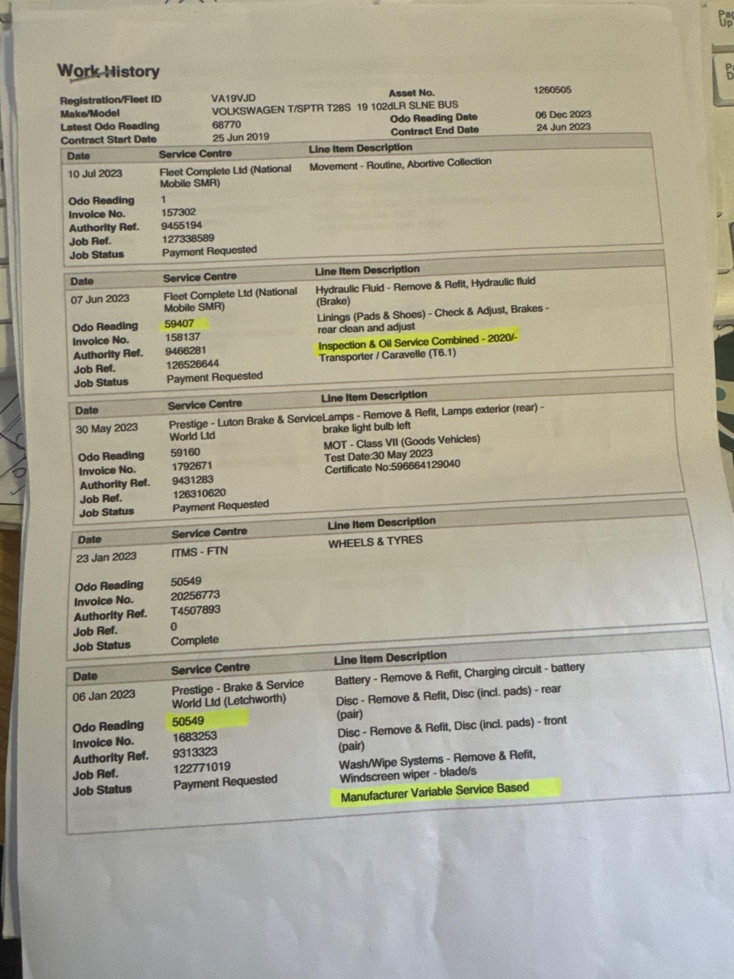 Used Volkswagen Transporter for sale - 78116622: Photo 51