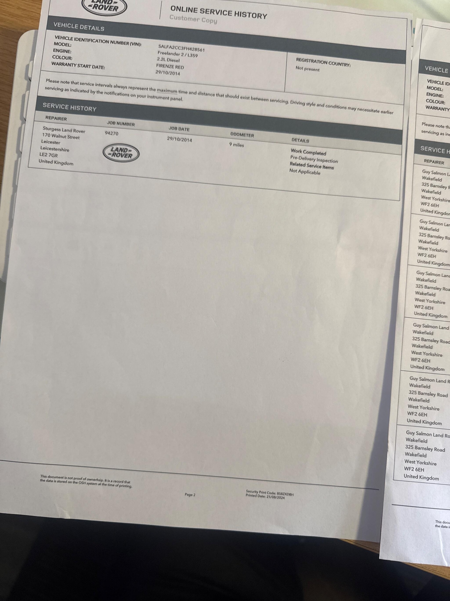 Used Land Rover Freelander 2 for sale - 76539024: Photo 30