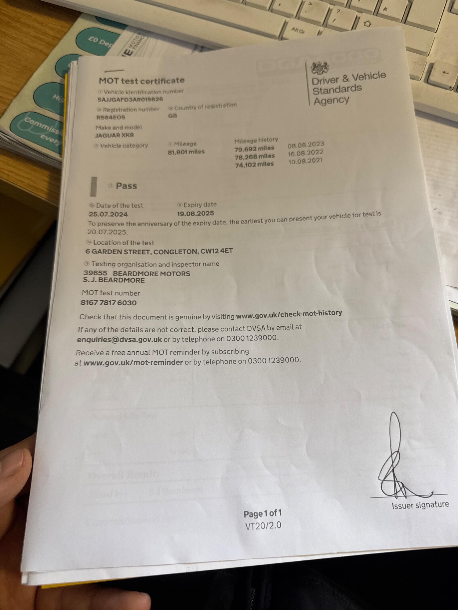 Used Jaguar XK8 1997 for sale - 76689832: Photo 33