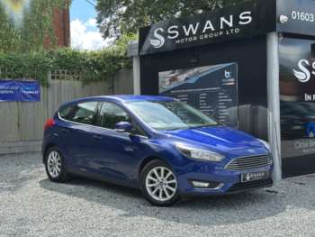 2015 - 2015 Ford Focus 2.0 TDCi Titanium Diesel Manual 5 Door Hatchback Blue