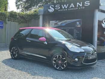 2014 - 2014 Citroen DS3 1.6L THP Dsport Petrol Manual 3 Door Hatchback Black/Pink