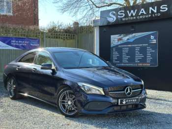 2017 - 2017 Mercedes-Benz CLA 220d AMG Line Diesel Auto 4 Door Saloon Blue