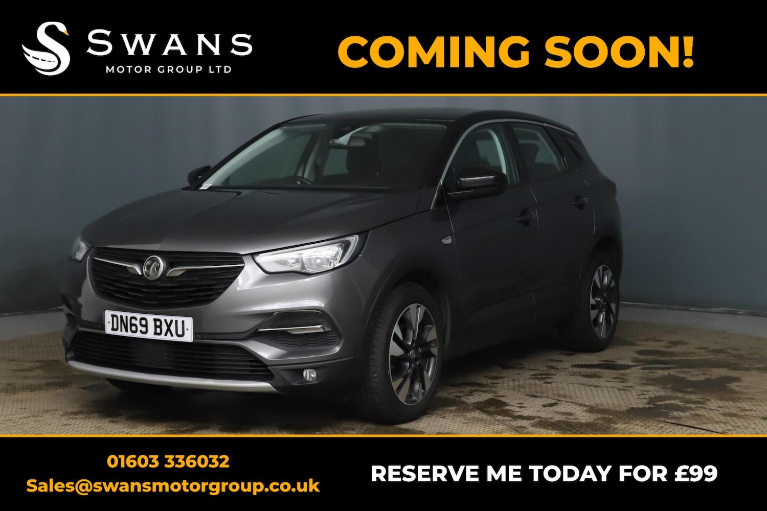 Used Vauxhall Grandland X 2019 for sale - 77350130: Photo 1