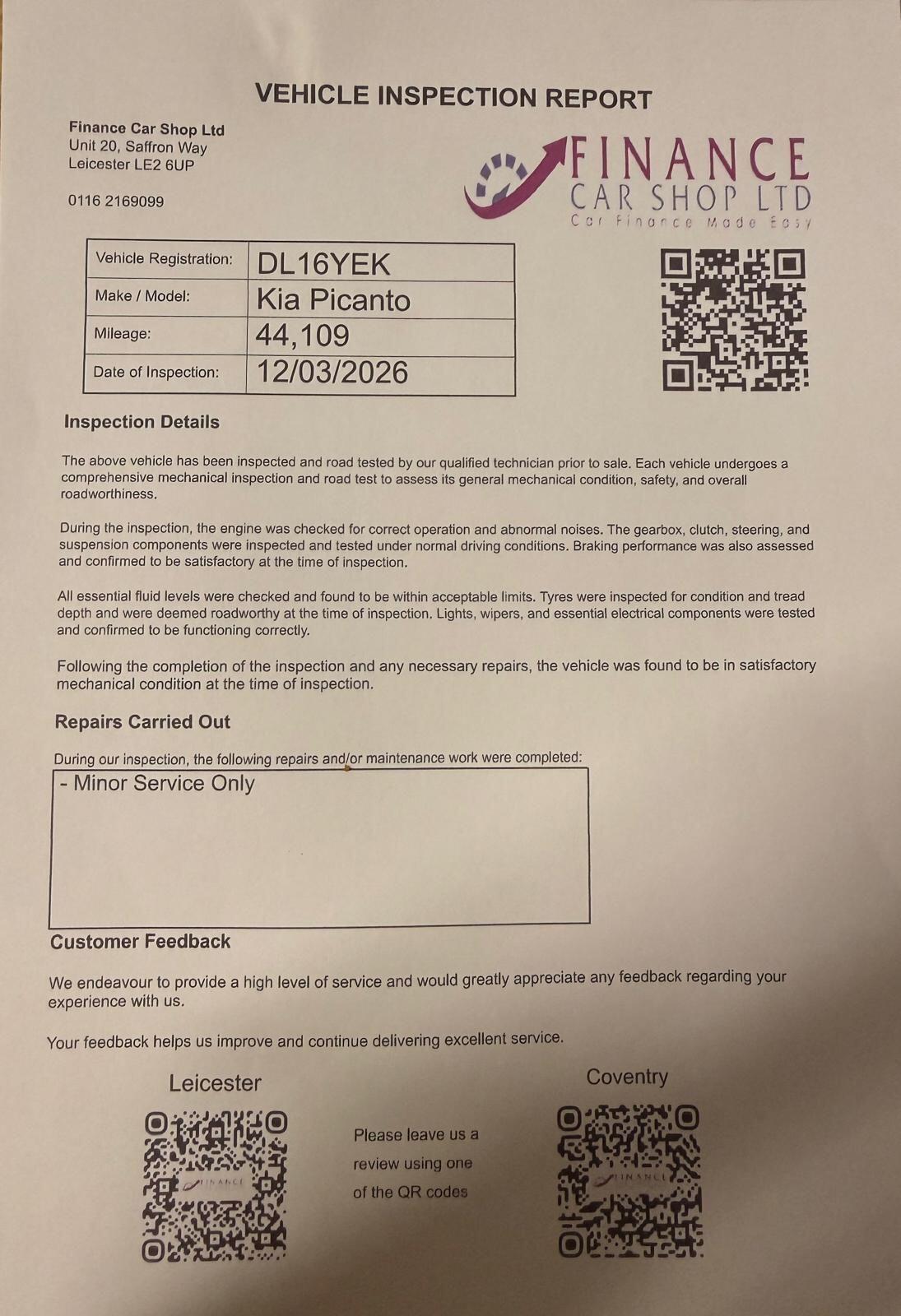 Used Kia Picanto 2016 for sale - 78100007: Photo 33