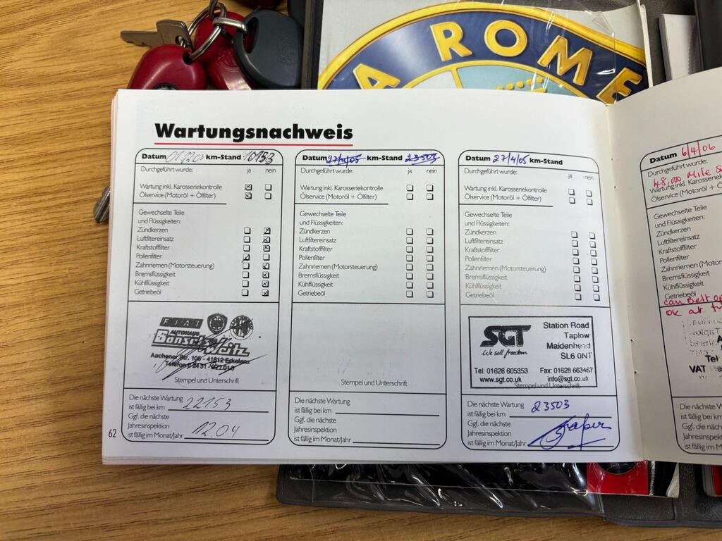 Used Alfa Romeo Spider 2004 for sale - 76739337: Photo 88