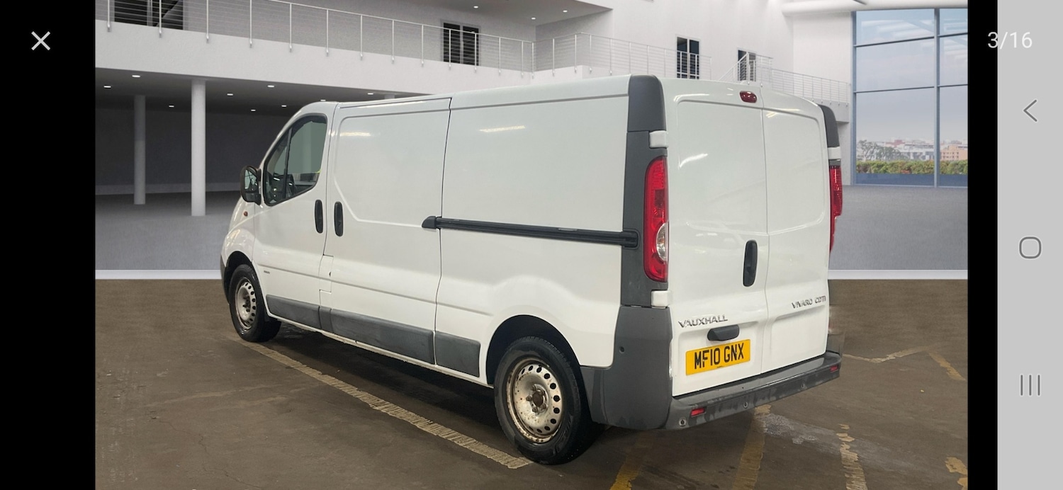 Used Vauxhall Vivaro 2010 for sale - 77840632: Photo 3