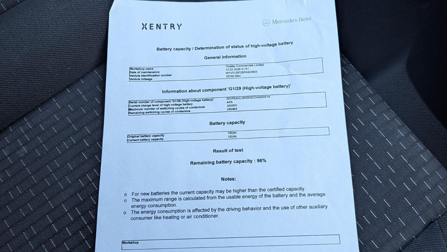 Used Mercedes-Benz Vito for sale - 78115471: Photo 20