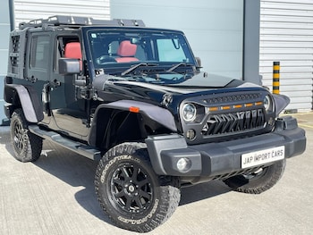 2013 - 3.6 V6 Automatic HARD TOP / CONVERTIBLE Rubicon Unlimited Sport RED SEATS 5-Door