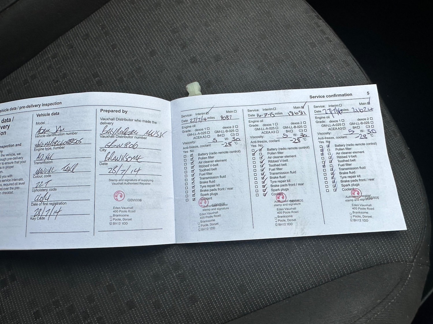 Used Vauxhall ADAM 2014 for sale - 77181389: Photo 9