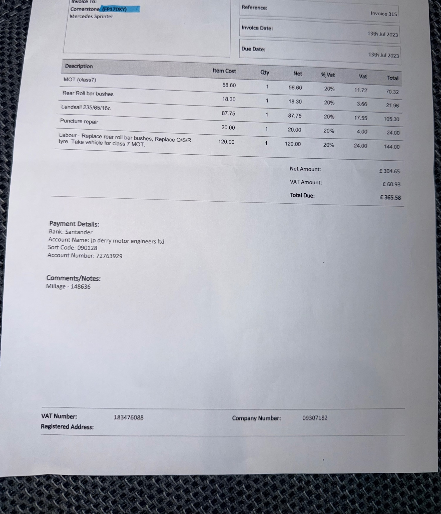 Used Mercedes-Benz Sprinter 2017 for sale - 77973793: Photo 22