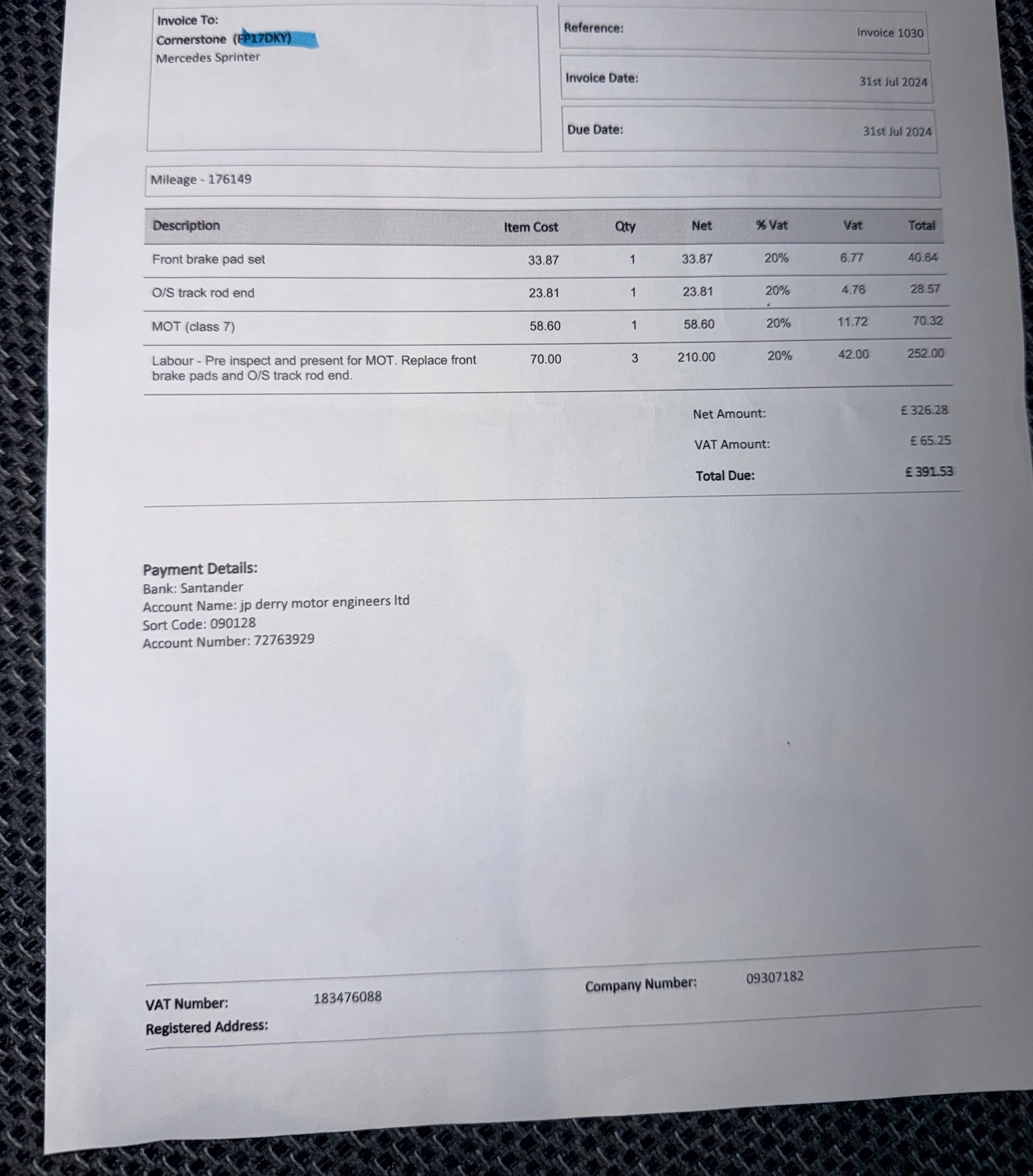 Used Mercedes-Benz Sprinter 2017 for sale - 77973793: Photo 24