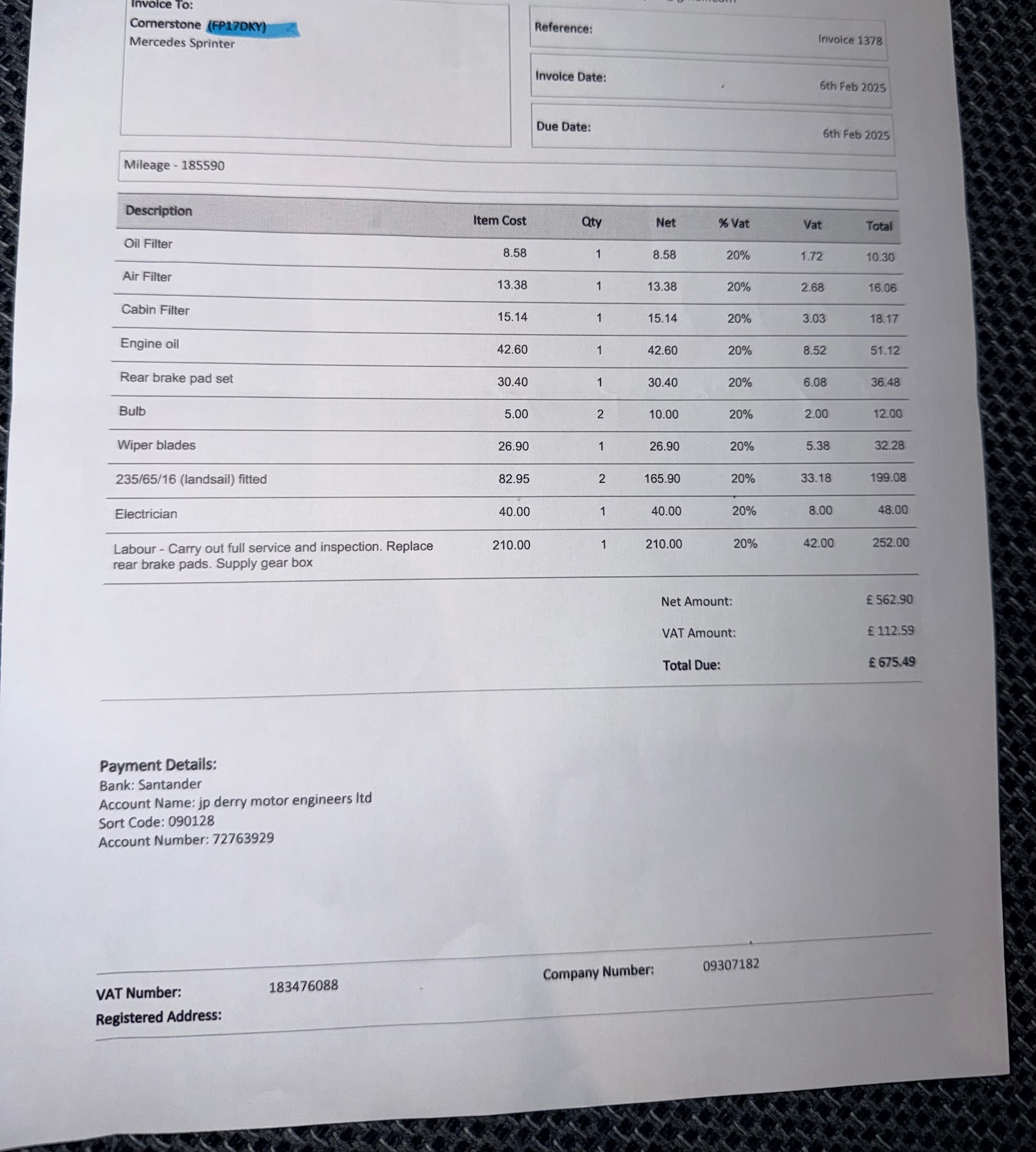 Used Mercedes-Benz Sprinter 2017 for sale - 77973793: Photo 25