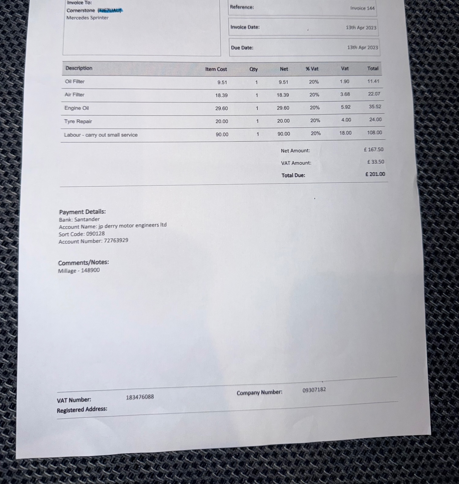 Used Mercedes-Benz Sprinter 2017 for sale - 77973903: Photo 20