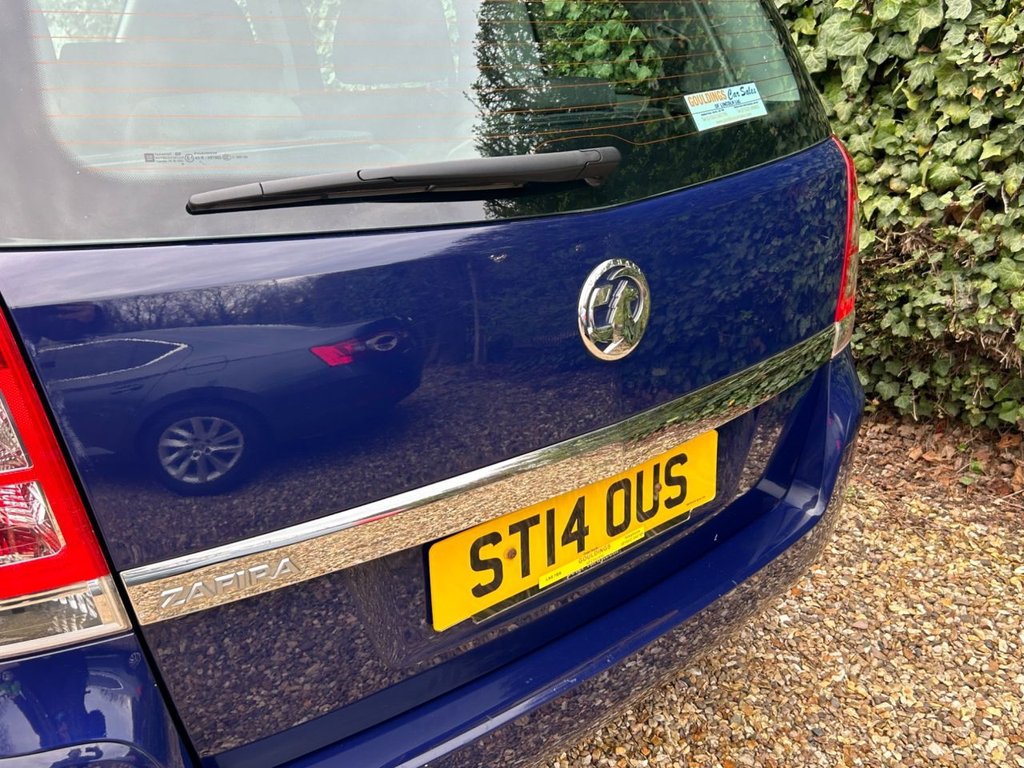 Used Vauxhall Zafira 2014 for sale - 78036406: Photo 34