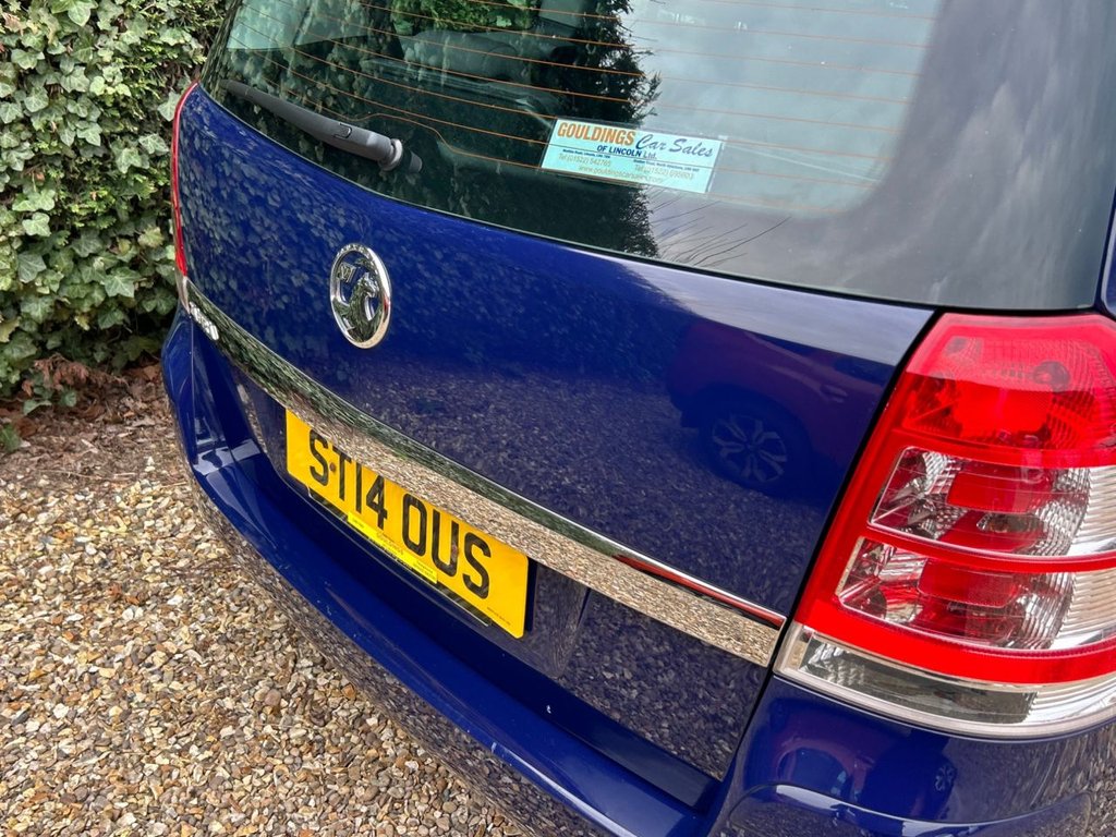 Used Vauxhall Zafira 2014 for sale - 78036406: Photo 35