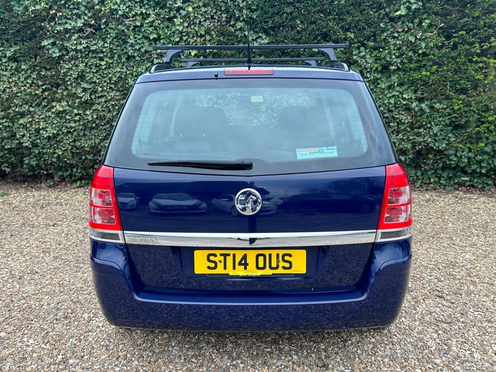 Used Vauxhall Zafira 2014 for sale - 78036406: Photo 6