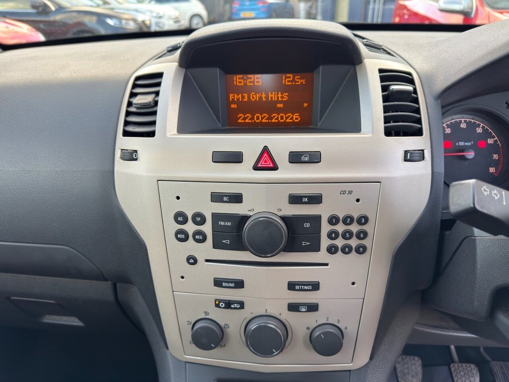 Used Vauxhall Zafira 2008 for sale - 77636735: Photo 17