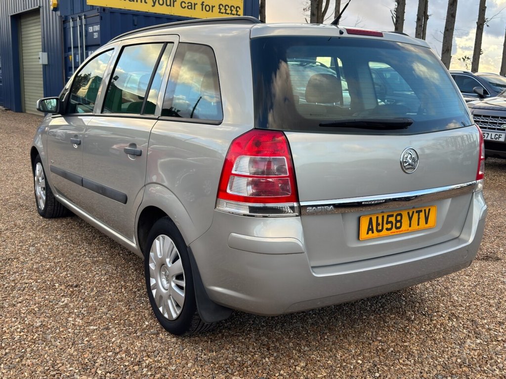 Used Vauxhall Zafira 2008 for sale - 77636735: Photo 5
