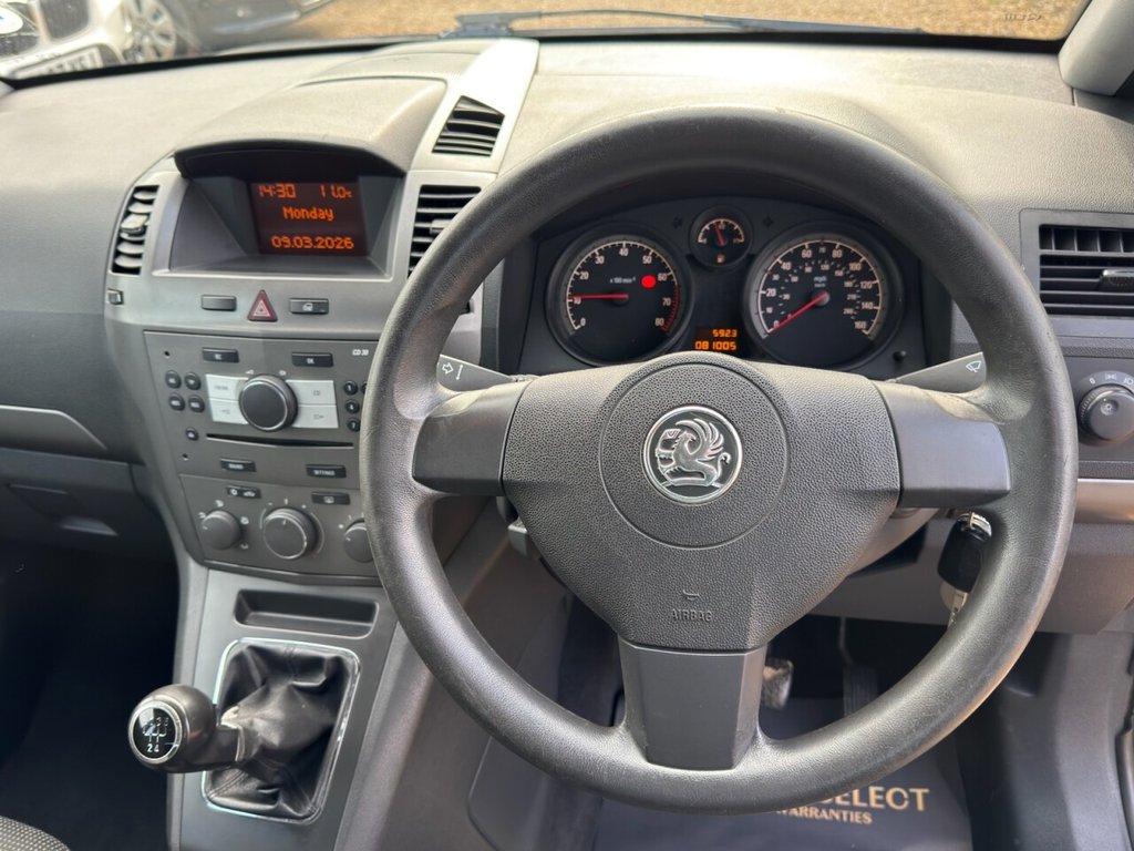 Used Vauxhall Zafira 2008 for sale - 77806487: Photo 20