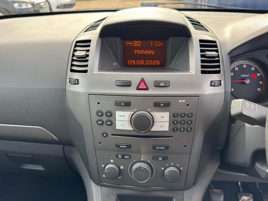 Used Vauxhall Zafira 2008 for sale - 77806487: Photo 22