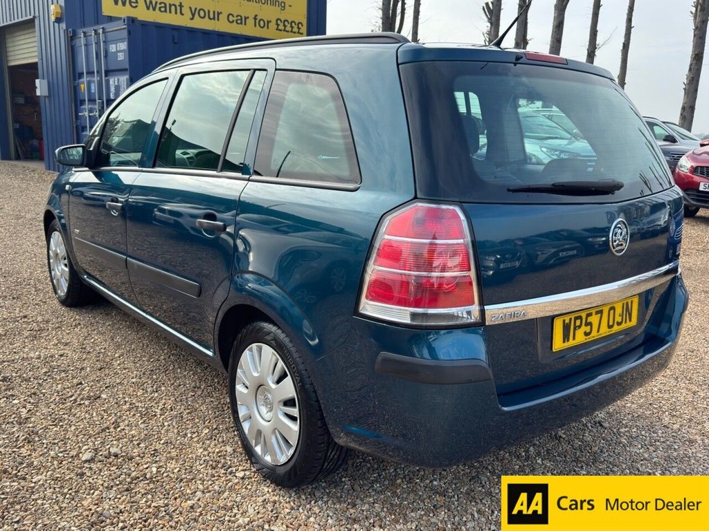 Used Vauxhall Zafira 2008 for sale - 77806487: Photo 4