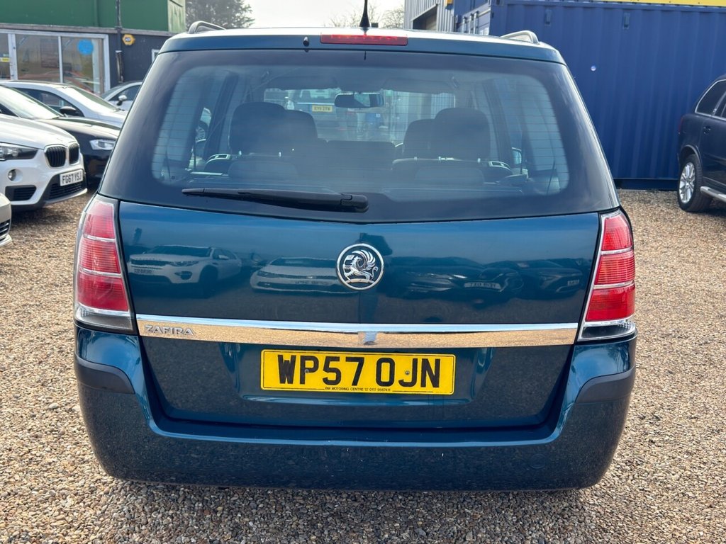 Used Vauxhall Zafira 2008 for sale - 77806487: Photo 8