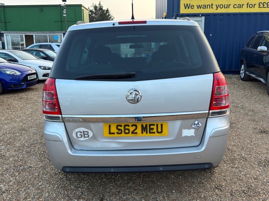 Used Vauxhall Zafira 2012 for sale - 77765349: Photo 7
