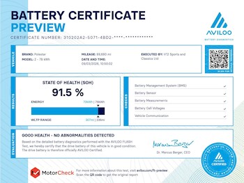 Used Polestar Polestar 2 2022 for sale - 77813656: Photo