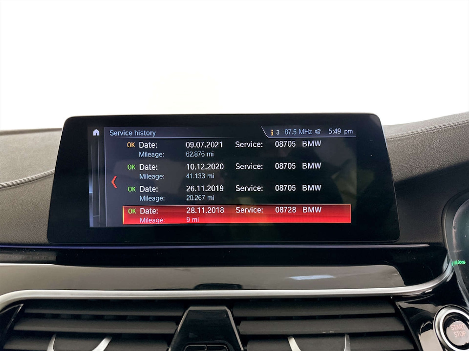 Used BMW 5 Series 2018 for sale - 77584822: Photo 24