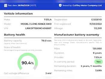 Used Tesla Model 3 2022 for sale - 79652847: Photo