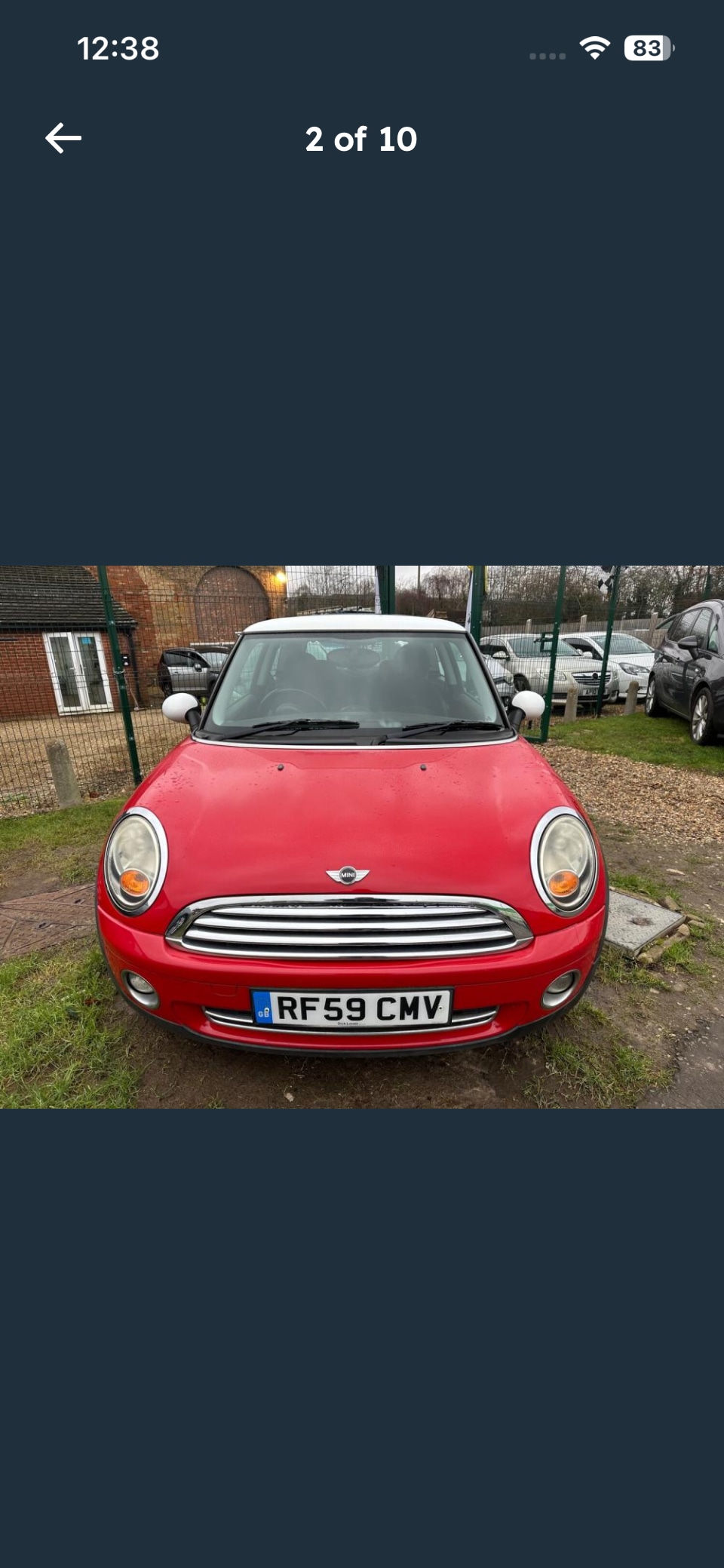 Used MINI Hatch 2010 for sale - 77776138: Photo 2