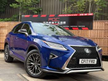 2017 - 3.5 RX 450H F Sport CVT 4WD 5dr