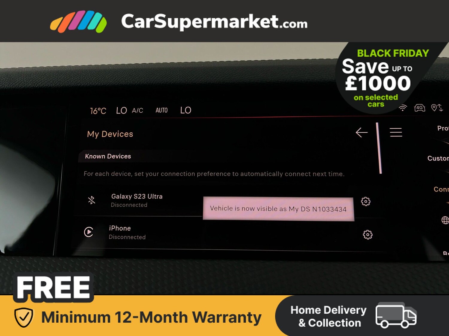 Used DS Automobiles DS 4 2022 for sale - 76581578: Photo 25