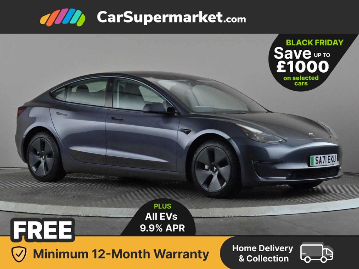 Used Tesla Model 3 2021 for sale - 76723927: Photo 1