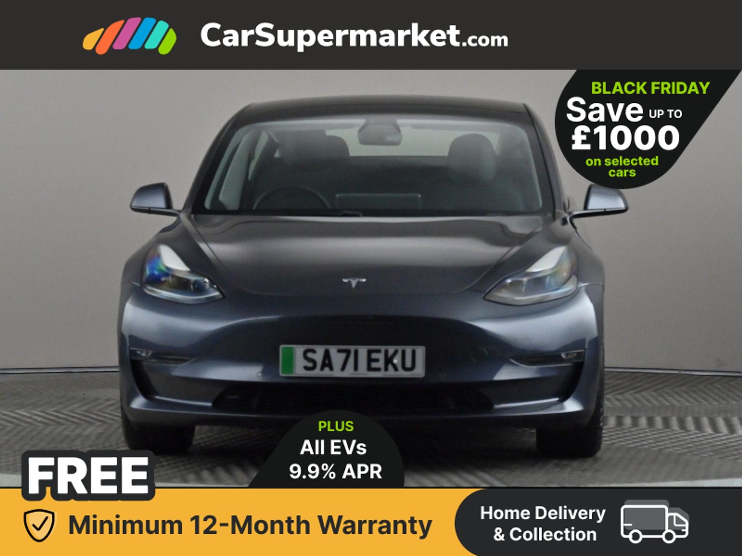 Used Tesla Model 3 2021 for sale - 76723927: Photo 2