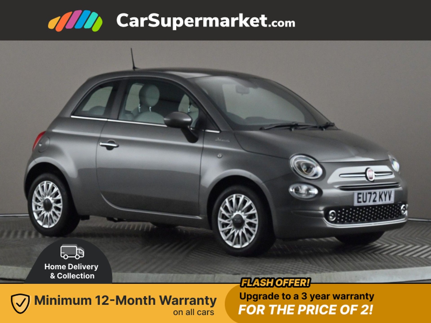 Used Fiat 500 2022 for sale - 76746325: Photo 1