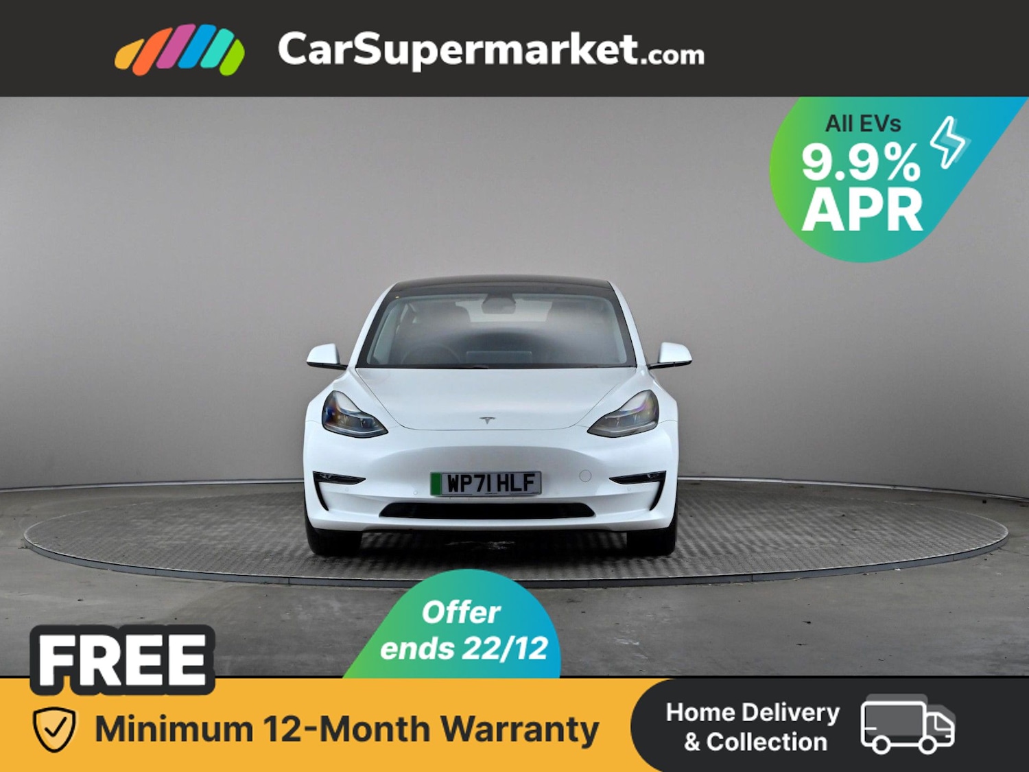 Used Tesla Model 3 2021 for sale - 76979094: Photo 2