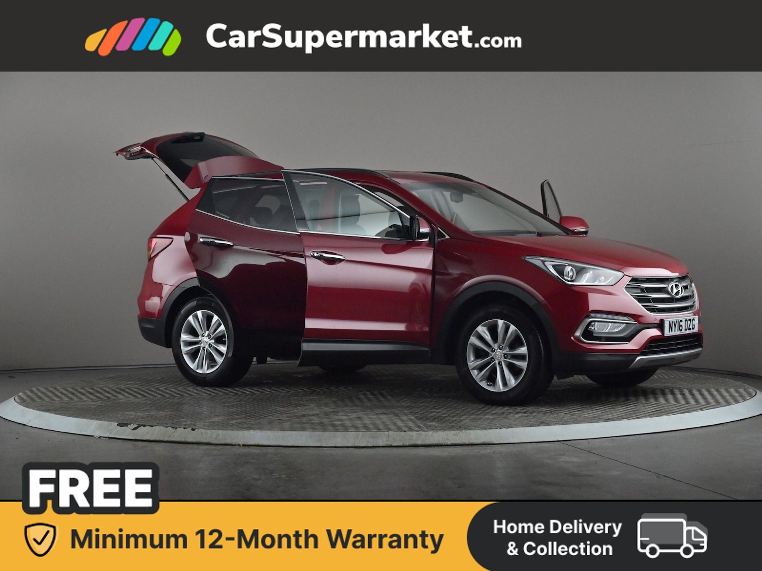 Used Hyundai Santa Fe 2016 for sale - 77383264: Photo 7