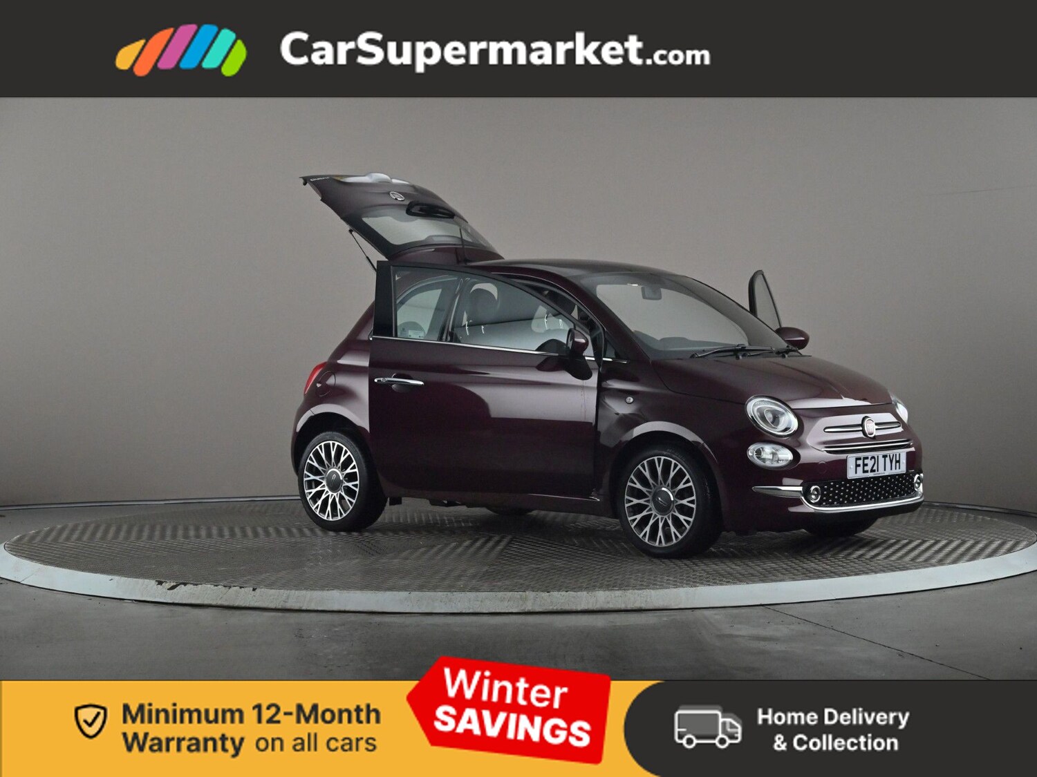Used Fiat 500 2021 for sale - 77302945: Photo 8