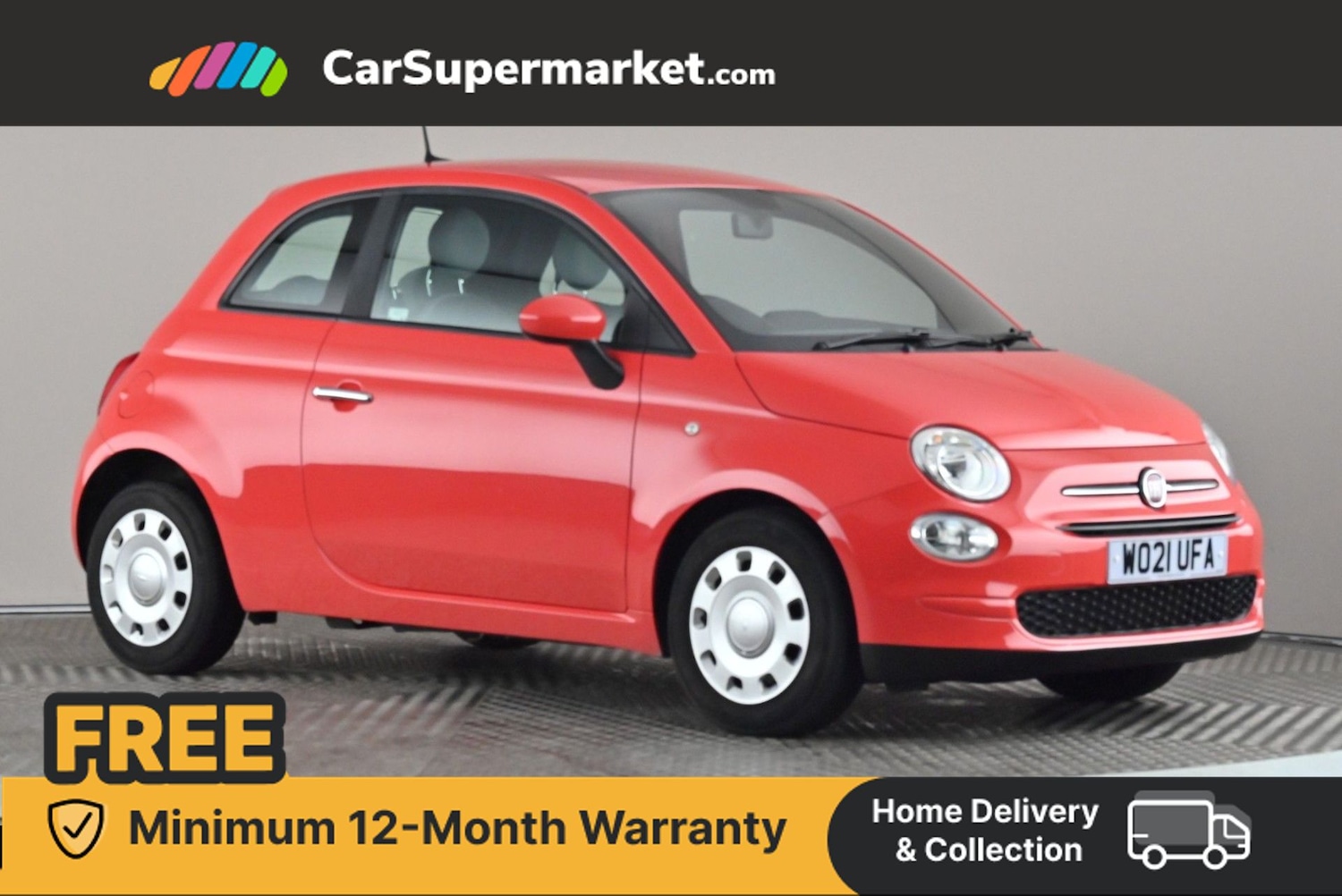 Used Fiat 500 2021 for sale - 76405918: Photo 1